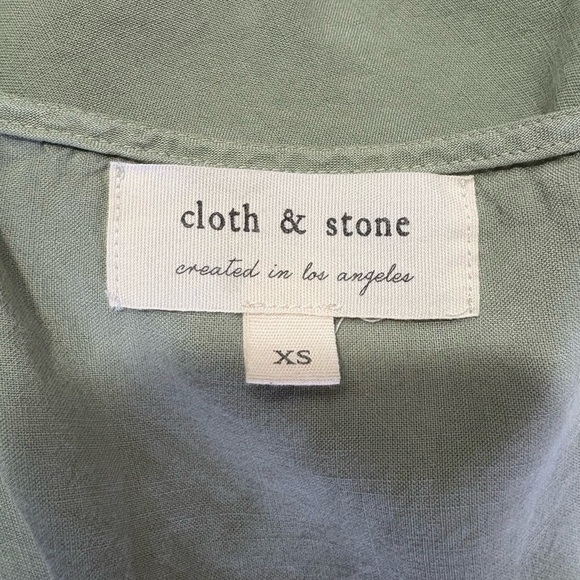 CLOTH & STONE Matcha Green Maxi Dress - Picture 9 of 10